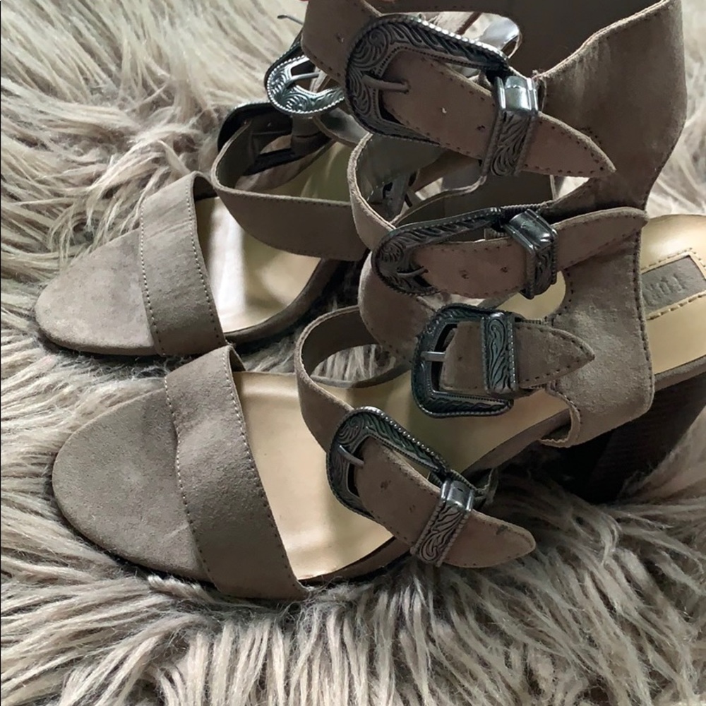 Heeled sandals